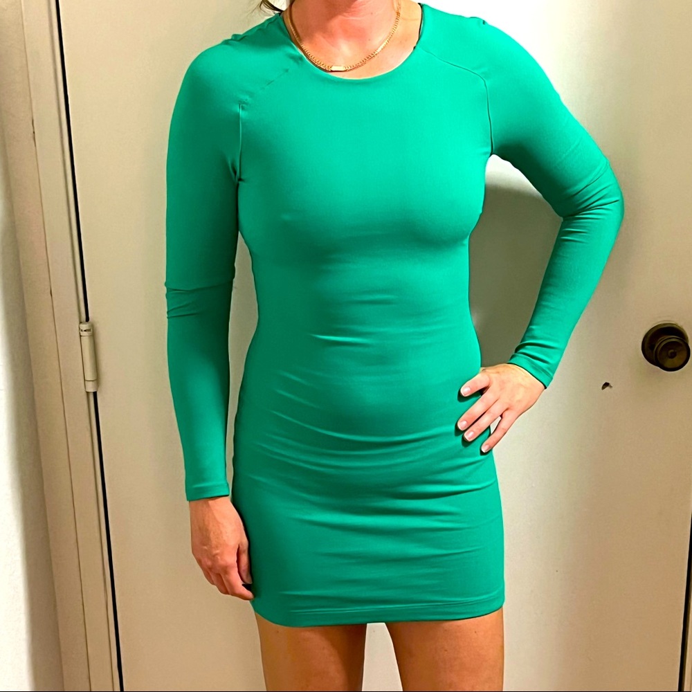 Green Bebe dress